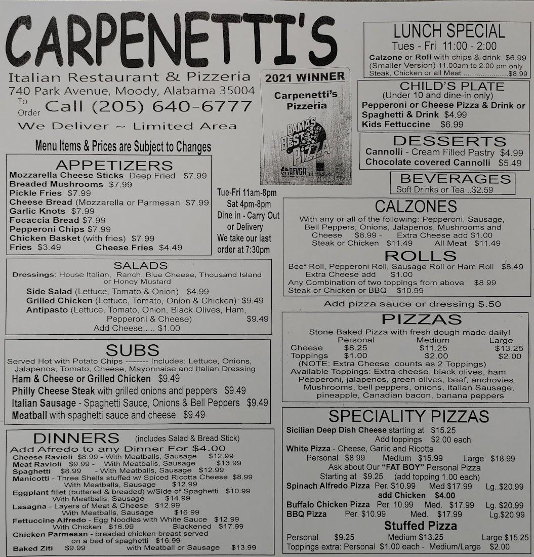 Carpenetti's Pizza